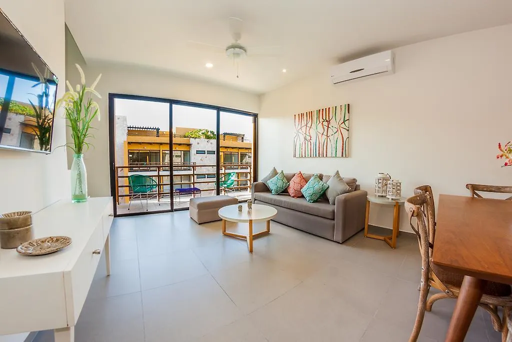 Amazing 2Br Ph Steps Distance From The 5Th Av By Happy Address Apartment Playa del Carmen