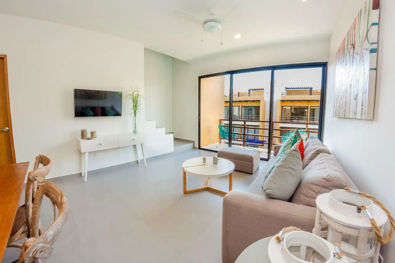 Amazing 2Br Ph Steps Distance From The 5Th Av By Happy Address Apartment Playa del Carmen